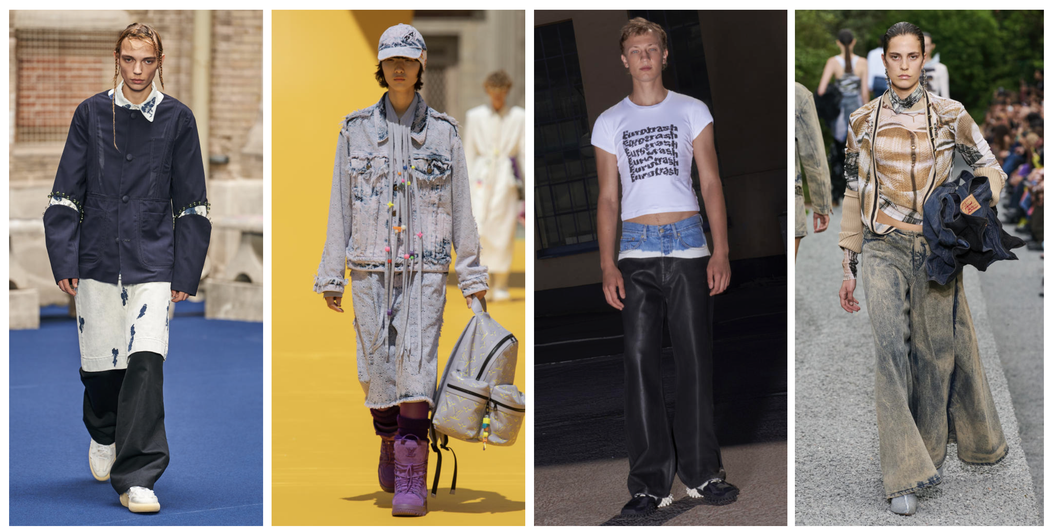 The Biggest Denim Trends Of S/S 23 Paris