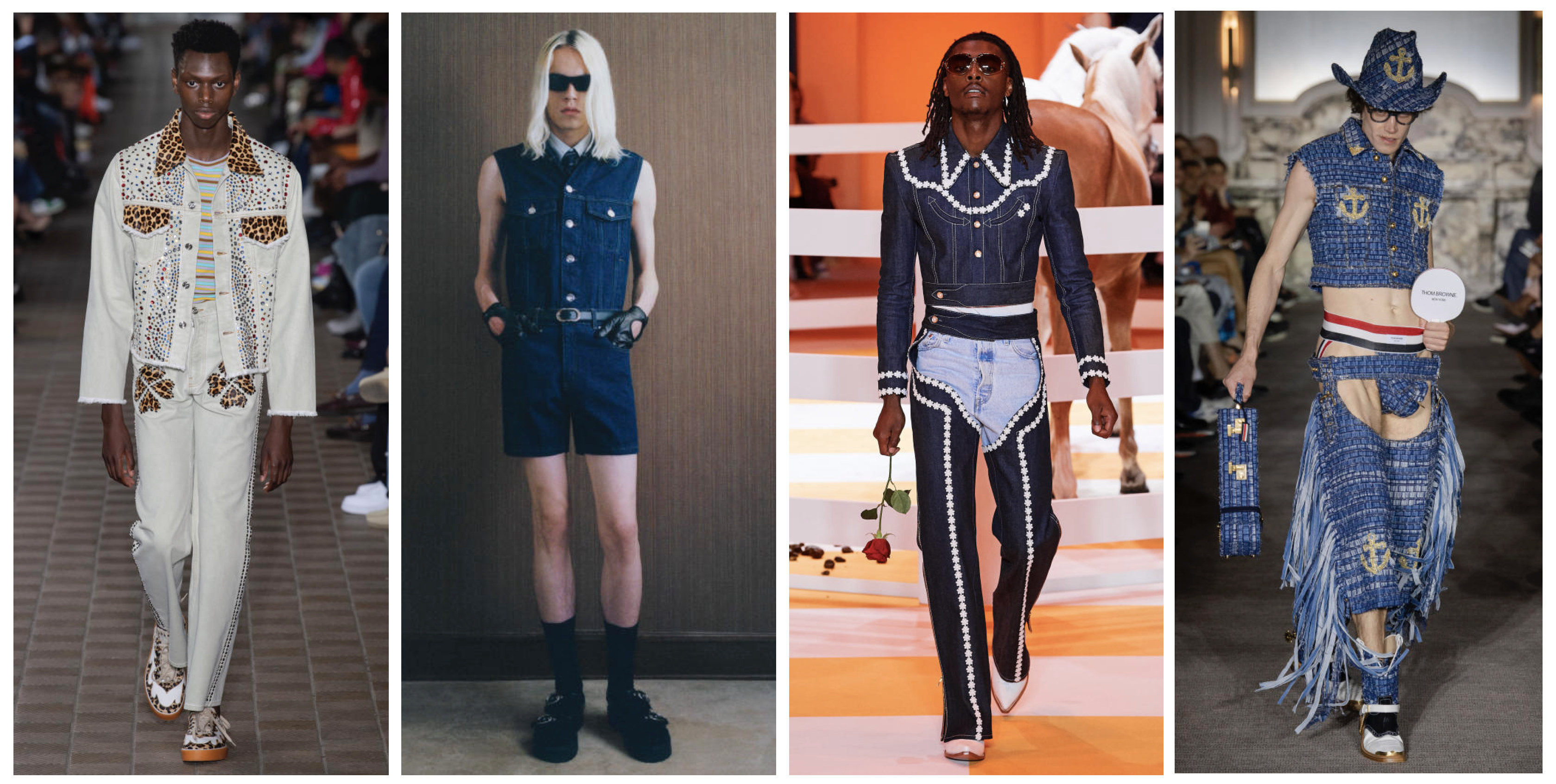 The Biggest Denim Trends Of S/S 23 Paris