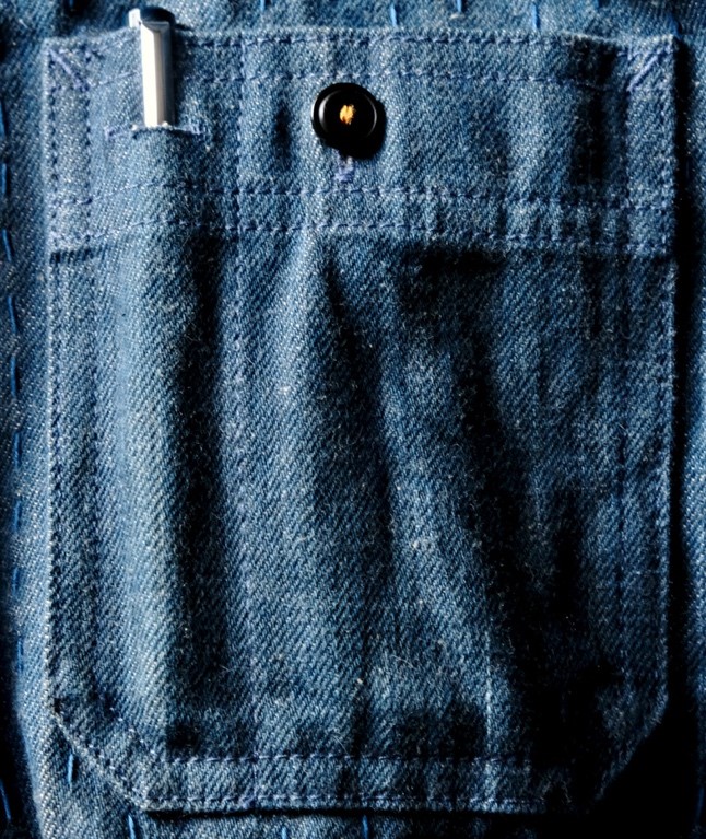 What’s in a Pocket Part Two: Turning Workwear Shirt Pockets Inside Out