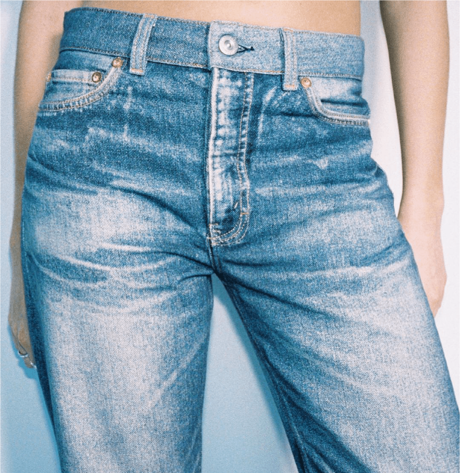 Fall Jeans Trend: Tromp L'Oeil Jeans by Calvin Klein Collection