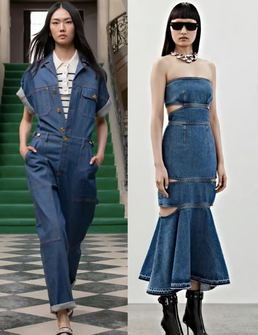 Resort SS24 Collections: denim goes dark and cleans up